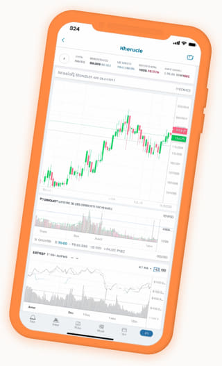 Vista de portafolio actualizada al instante en la aplicación de trading de criptomonedas de Zafimedraje